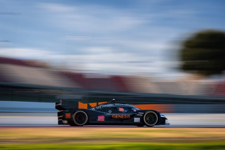 Genesis makes an impression with its latest test before the WEC 2026.