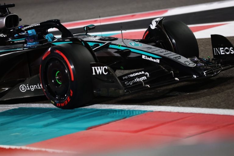 Mercedes shakes up the certainties with Russell on pole in Abu Dhabi.
