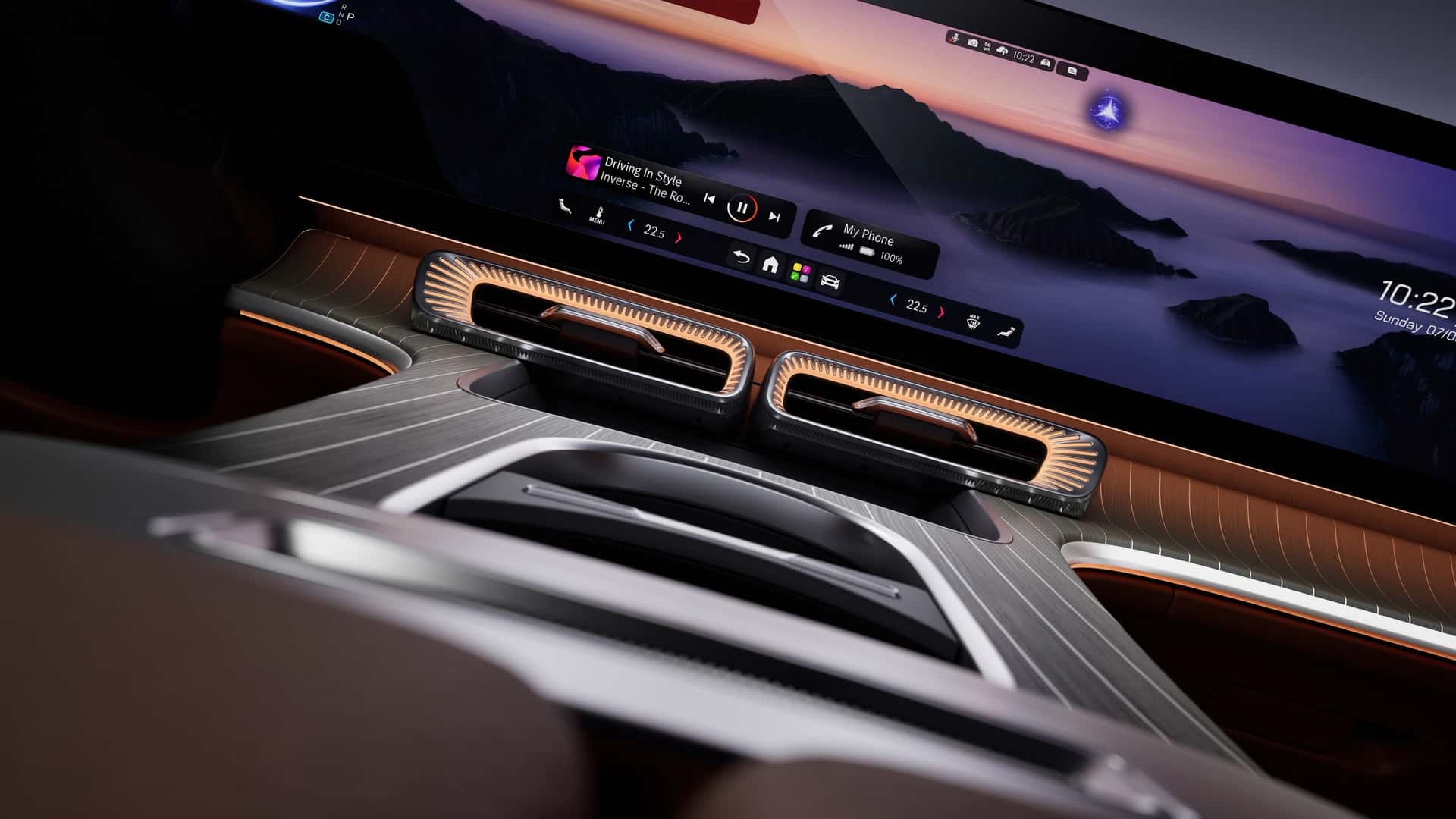 New Mercedes GLC, interior