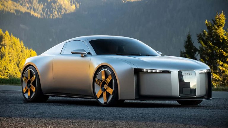 Audi persists: the Concept C, electric sports car, on the right track