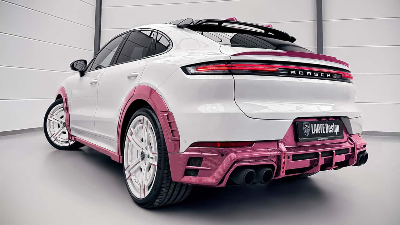 Larte unveils a bold body kit for the Porsche Cayenne