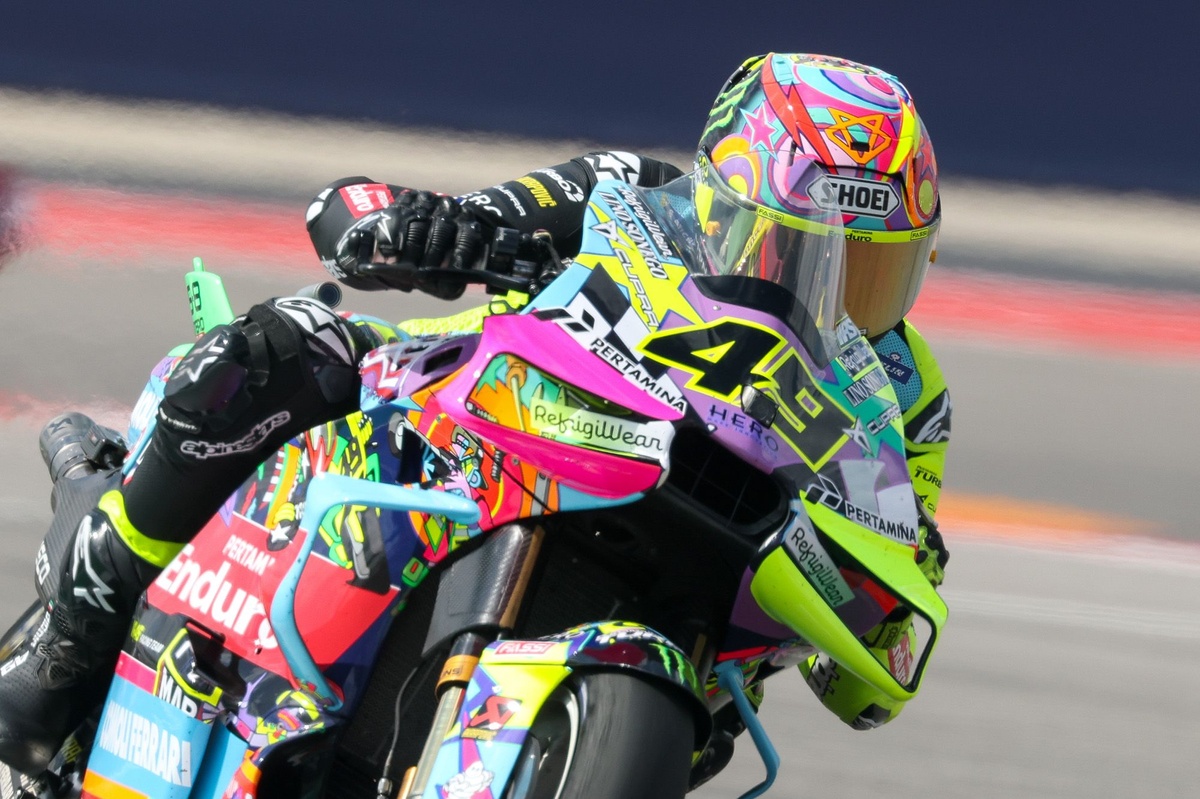 Di Giannantonio Shines Despite Crash in Austin