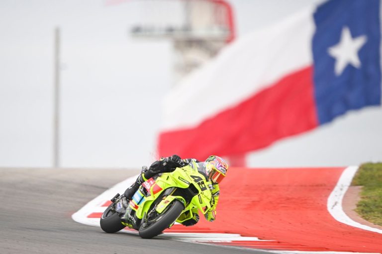 Di Giannantonio Claims Pole, Márquez Lurks Behind