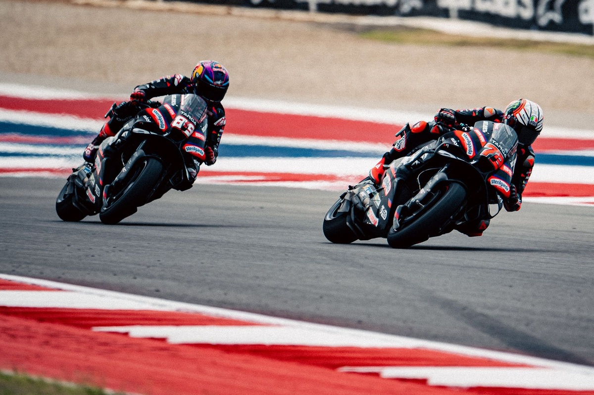 Bezzecchi Takes Charge, Aprilia Leads the Pack