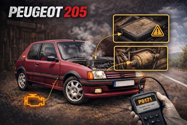 Peugeot 205 Losing Power? Here's How to Diagnose the Common Causes