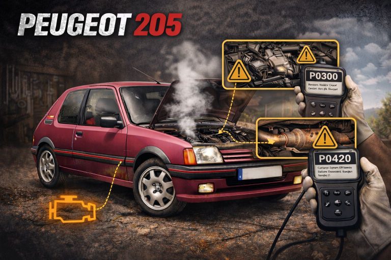 Can You Read OBD Codes on a Peugeot 205?