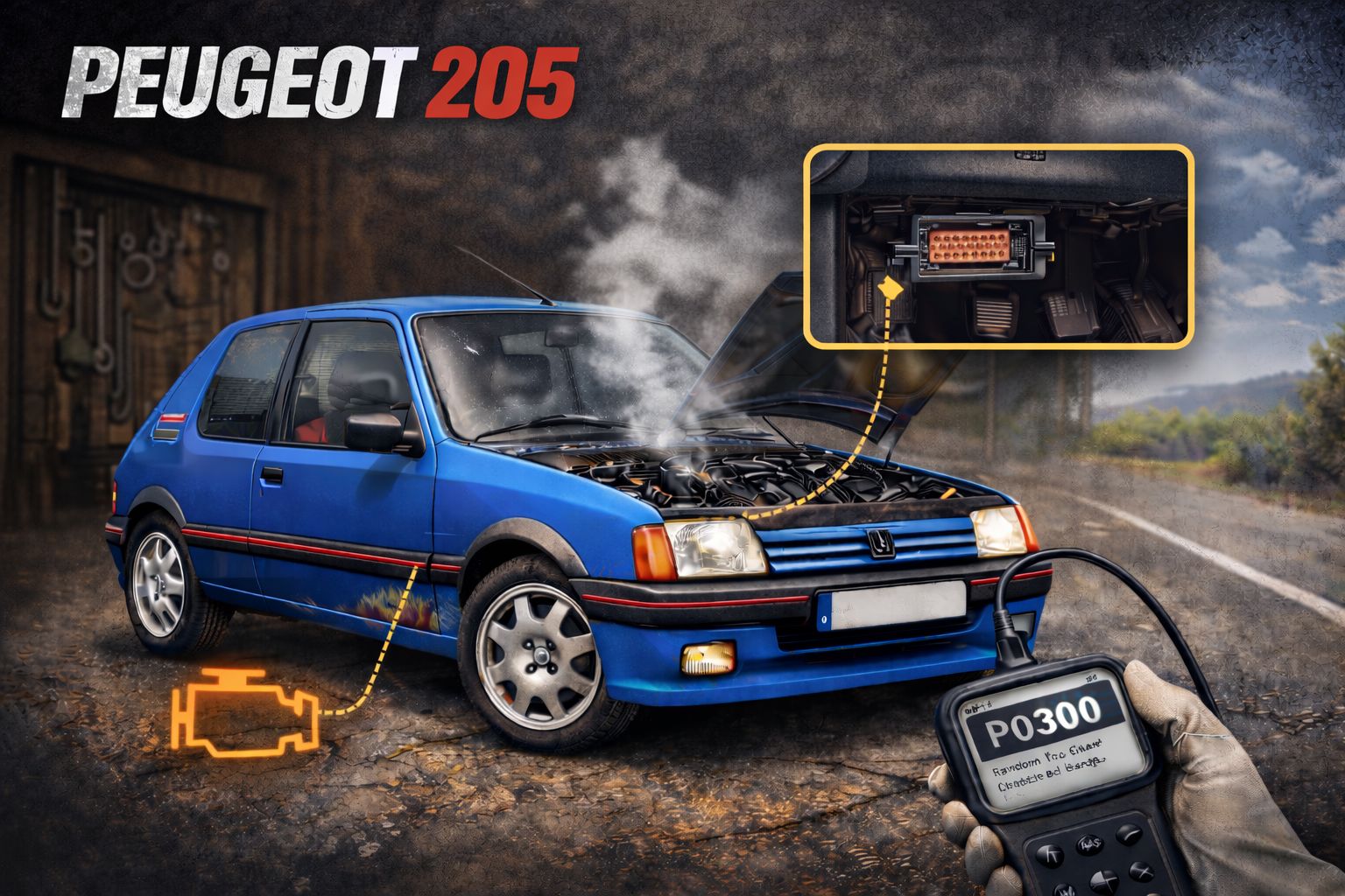 Can You Read OBD Codes on a Peugeot 205?