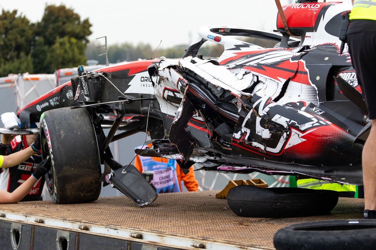 Haas Urges Caution After Bearman Crash