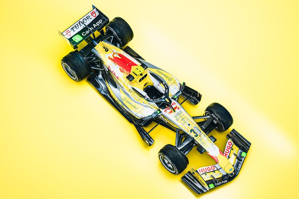 The Miami-specific look continues a run of bold liveries from Racing Bulls.