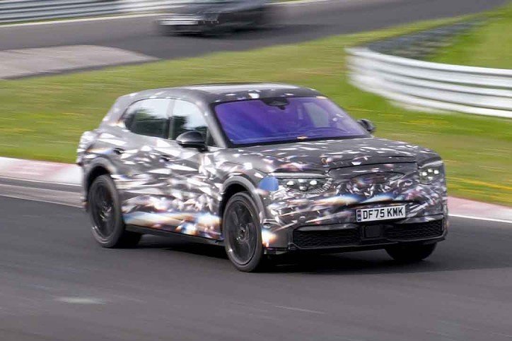Bentley's First Electric SUV Spotted Testing: Smaller Than Bentayga, 1000…