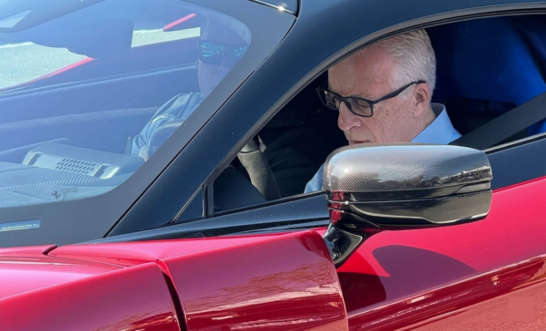 Piero Ferrari Spotted Driving the Enigmatic F80 Hypercar