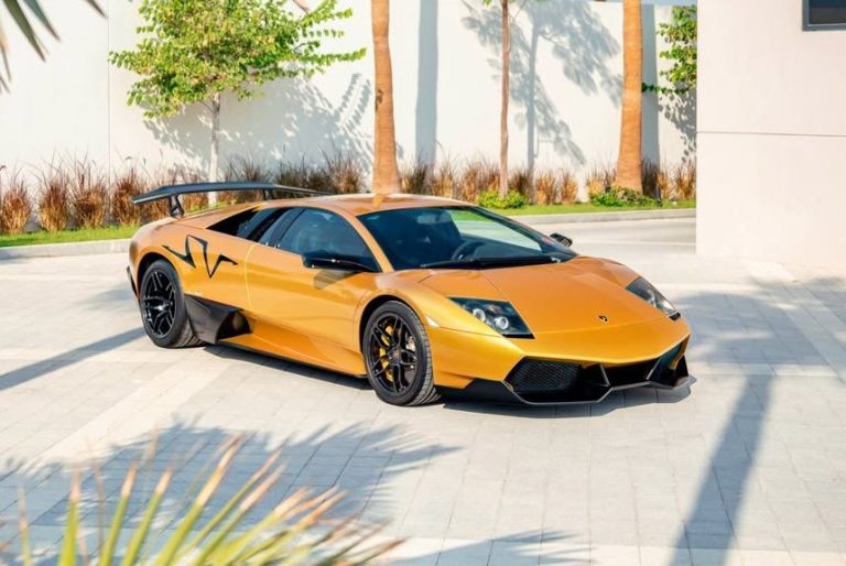 One-Off Lamborghini Murciélago SV Dazzles in Unique Oro Adonis Gold