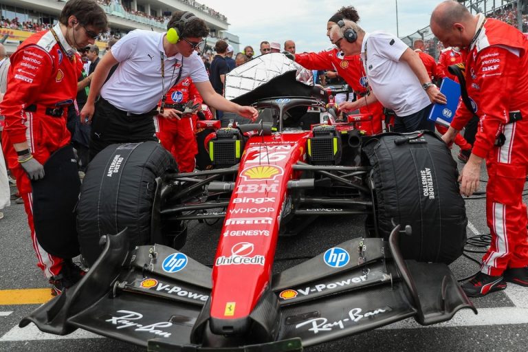 Ferrari's Leclerc Cautiously Optimistic on SF-24 Chassis, Eyes ADUO for…