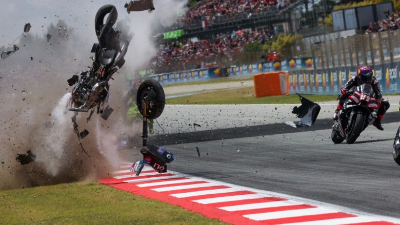 Alex Marquez Suffers Fractures in Terrifying 125 MPH MotoGP Crash at…
