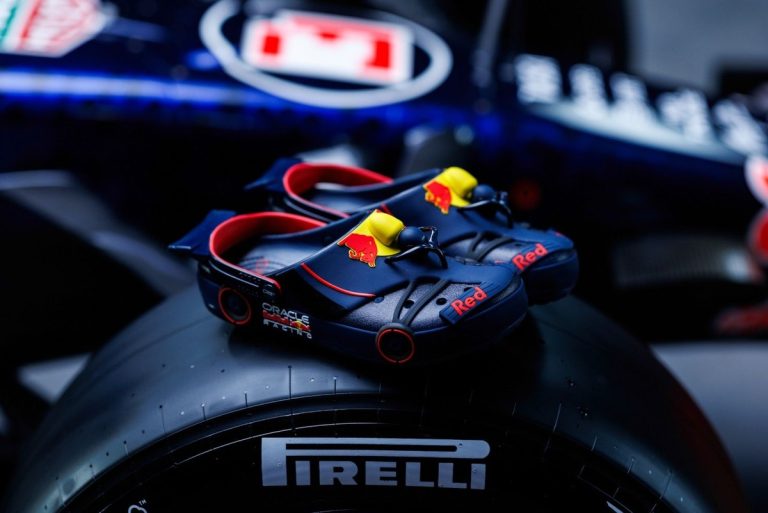 Red Bull Racing Teams Up with Crocs for F1-Inspired Footwear Collection