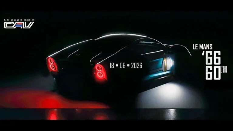 South African firm unveils GT40-inspired supercar, but it's not what you…