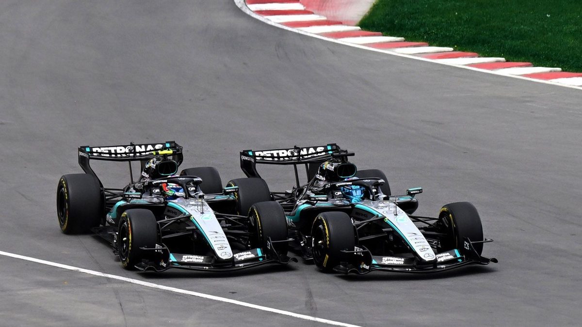 F1: Russell Defends Aggressive Move on Antonelli in Canada Sprint
