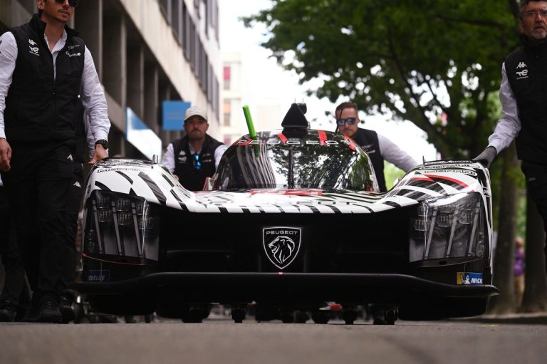 Peugeot 9X8 Aims for Top 5 at Le Mans, Acknowledging Performance Limits