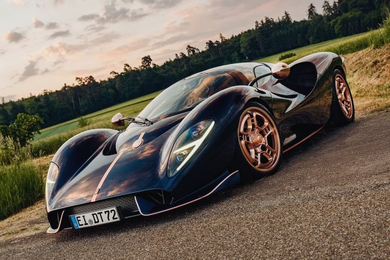 De Tomaso P72's First 'Aurelian Night' Build Stuns with Rose Gold Accents
