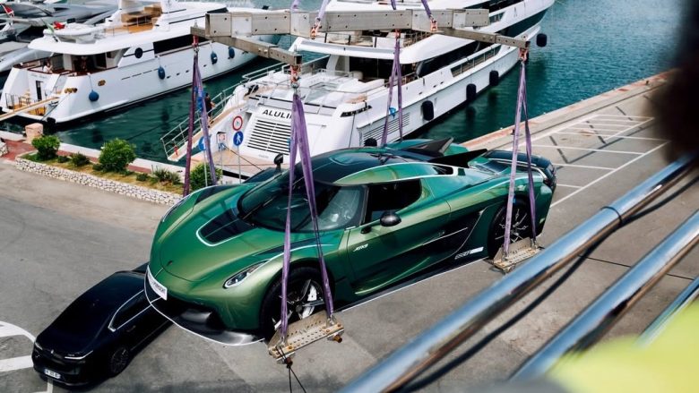 Koenigsegg Jesko and Audi F1 Car Headline Lavish Monaco Yacht Display