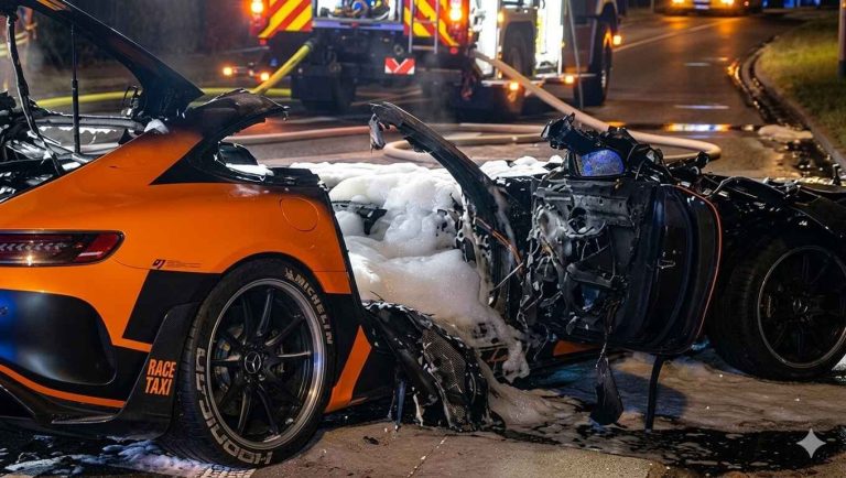 Mercedes-AMG GT R Involved in Fatal Crash With Motorcycle in Germany