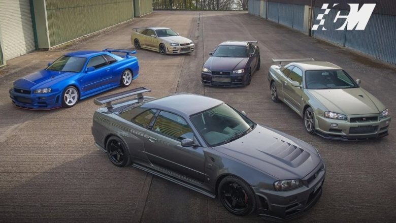 Nissan R34 GT-R Collection Falls Short at Auction, Raising Market Questions