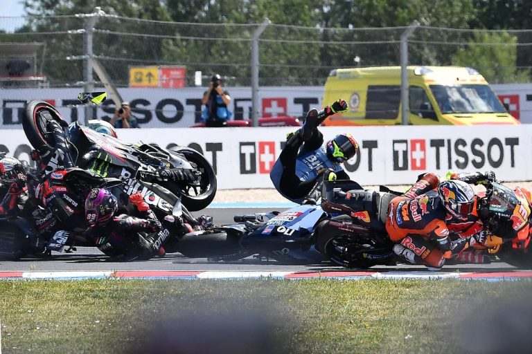 MotoGP: Jorge Martín penalized after chaotic start crash, championship…