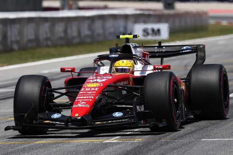 Hamilton Takes First Ferrari Win in Thrilling Catalan GP; Antonelli's…