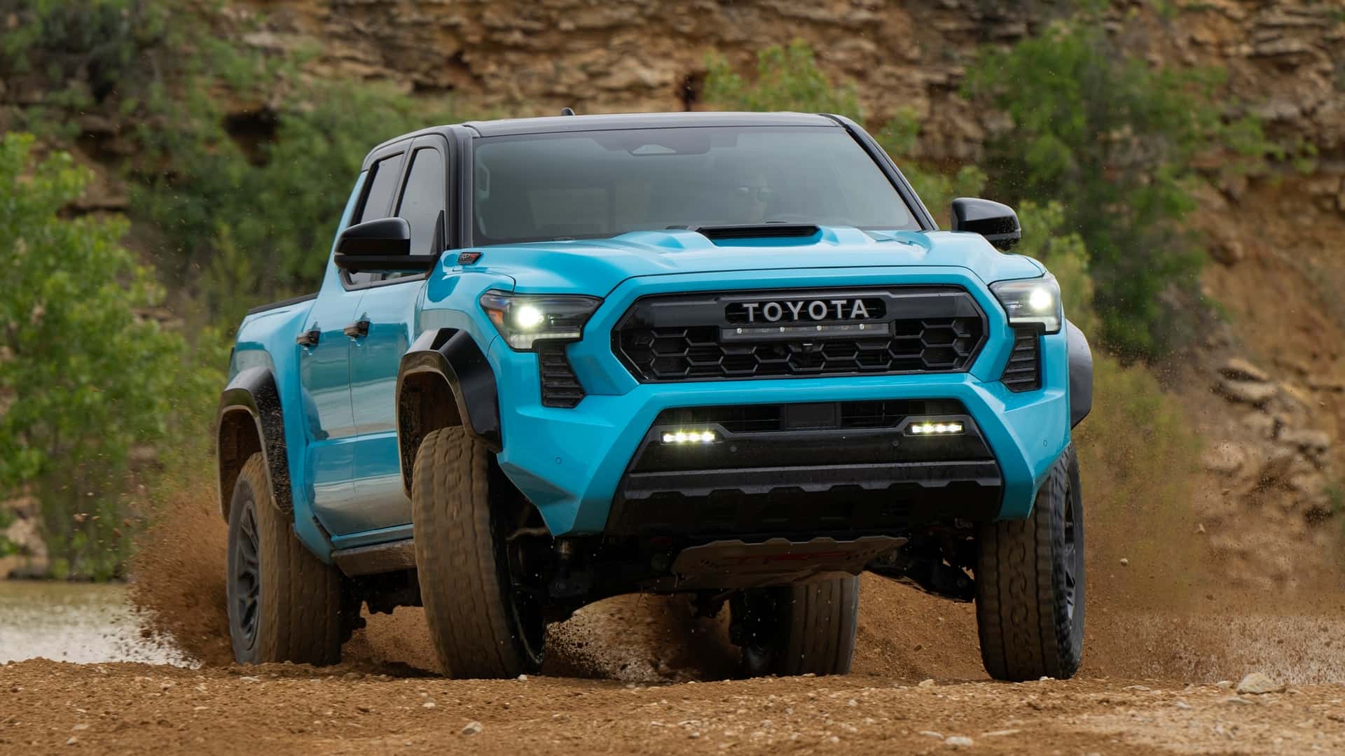 Toyota Tacoma Trd Pro Wave Maker Blue