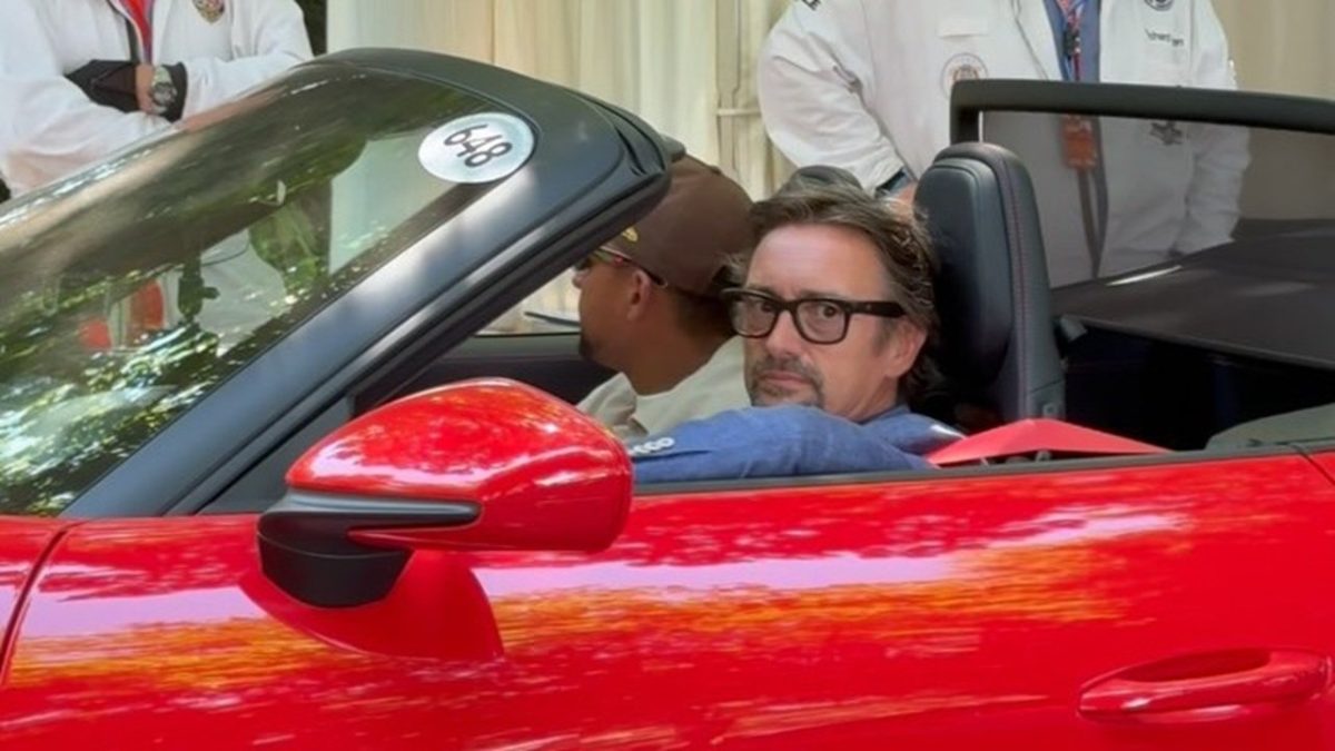 Richard Hammond Channels His Inner Clarkson in a Porsche 911 GT3 S/C at Goodwood