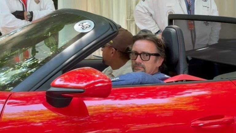 Richard Hammond Channels His Inner Clarkson in a Porsche 911 GT3 S/C at Goodwood