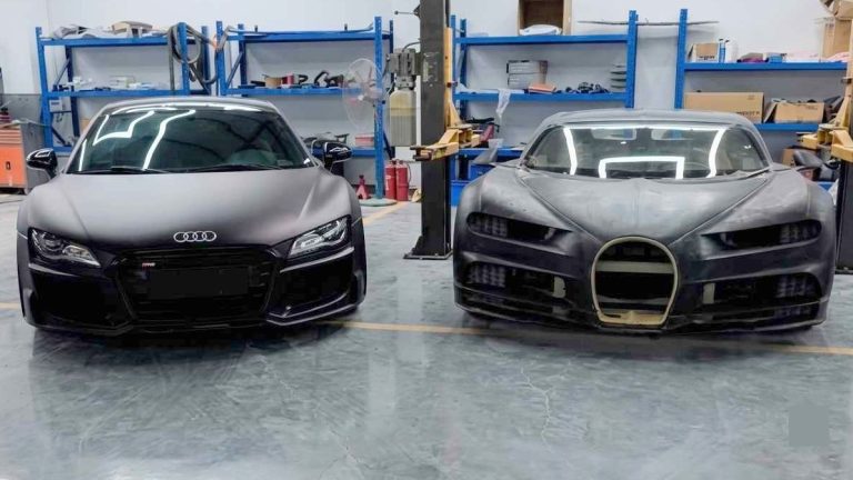 Audi R8 Gets a Bugatti Chiron Makeover: Is This Supercar Surgery Genius or Madness?
