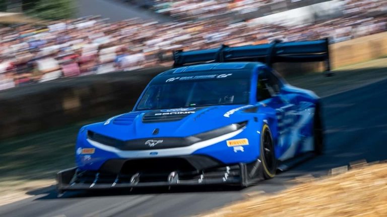 Electric Storm at Goodwood: Ford Mach-E Smashes Hill Climb Records, But Can’t Beat the McMurtry